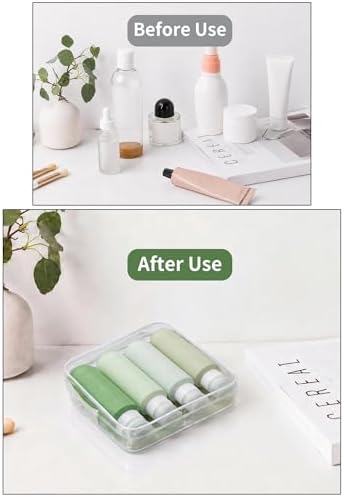 Gemice Travel Bottles for Toiletries, Tsa Approved Travel 6oz Size Containers - Image 7