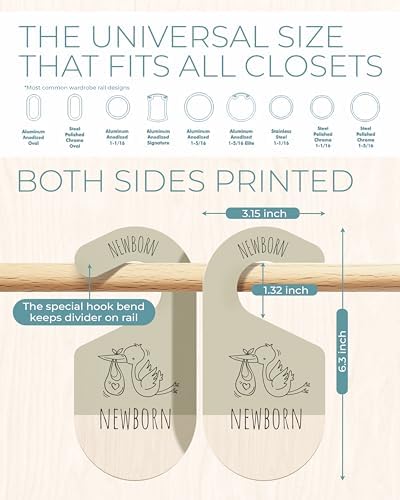 Baby Clothes Dividers For Closet - Image 2