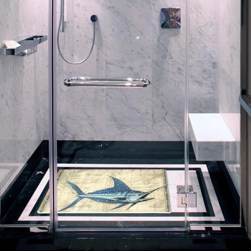 Shower Mat Bathtub Mat, 26.8x15.1 inch, Non-Slip Bath Mat - Image 6