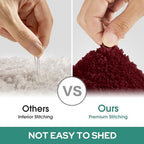 HOMEIDEAS Bathroom Rugs Sets 2 Piece, Super Soft and Absorbent Non Slip - Image 6