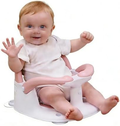 Baby Bath Seat for Babies 6 Months & Up Sitting Up, Infant Bath Seat by LDIIDII