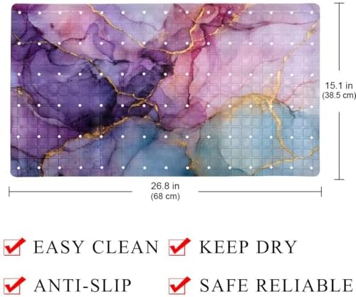 Baby Bath Mat Non Slip 26.8"x15.1" Bathtub Mat - Image 4