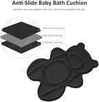 Baby Bath Cushion Mat, Soft Newborn Bathtub Pad - Image 5