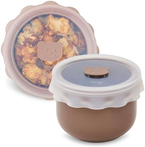 Ceramic Baby Food Storage Container, Airtight BPA-Free Jar by FIRGI-FirstGift