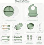 Silicone Baby Feeding Utensils Set - Image 2