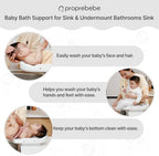 PPBB – Baby Bath Support for Sink & Undermount Bathroom Sink – Easy Hygiene - Image 3