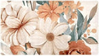 Shower Mat Non Slip, Flower Anti Slip Bath Mat by Anna+Cowper