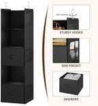 YOUDENOVA Hanging Closet Organizer, Hanging Shelves - Image 4