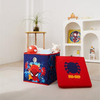 Idea Nuova Marvel Spiderman Collapsible Fabric Storage Cube, 10” Organizer Bin - Image 6