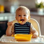Maiwa 6 Pack Waterproof Cotton Baby Bibs - Image 6