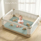 Pack N Play Sheets Fitted, Mini Crib Sheets, Breathable Soft Unisex Playard - Image 6