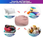 Stuffed Animal Bean Bag Storage Chair Cover - Image 7