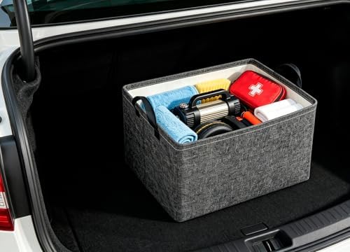 CLOCOR Rectangular Storage Bin, Waterproof Books Box, Gift Basket - Image 2