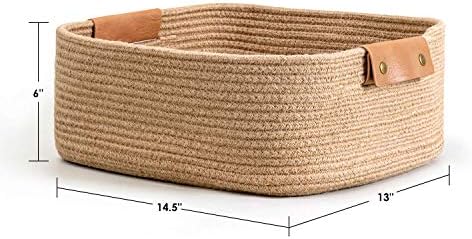 CHICVITA Large Woven Rope Gift Basket - Image 3