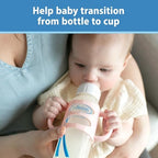 Dr. Brown's Narrow Baby Bottle Handles, 100% Silicone, Easy Grip Removable - Image 2