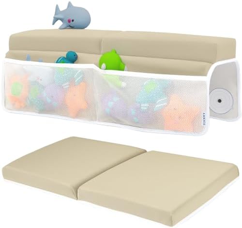Comfortable Baby Bath Kneeler and Elbow Rest Pad Set by Toodly