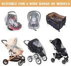 Sysmie 2PCS Baby Stroller Mosquito Net, Durable Mesh Protection - Image 7