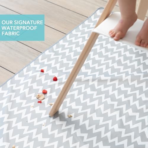 Bumkins Baby Splat Mat for Under High Chair, Babies Toddlers Eating Mess Mat - Image 3