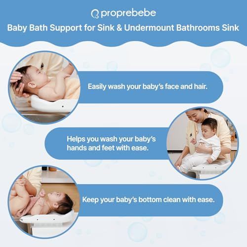 PPBB – Baby Bath Support for Sink & Undermount Bathroom Sink – Easy Hygiene - Image 3