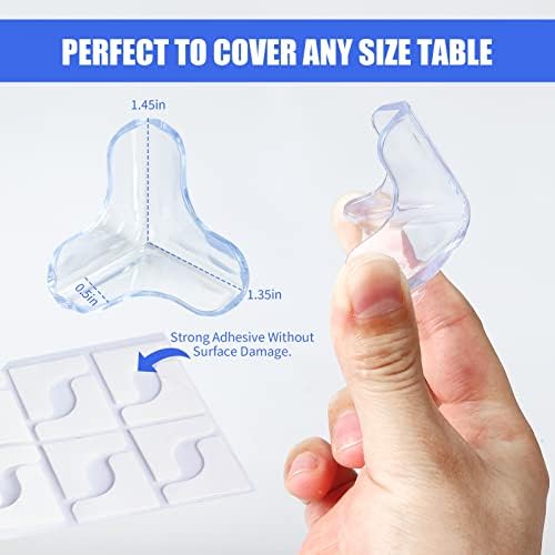 8 Pack Large Clear Corner Protectors - Image 5