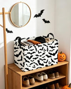 Essme Rectangular Bat Baskets, Halloween Storage Box, Cute Basket - Image 6