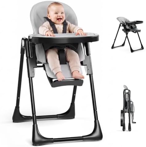 3 in 1 Portable High Chairs for Babies and Toddlers by Todecare