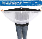 2 Pack Baby Mosquito Net for Stroller, Bug Net and Mesh Protection - Image 7