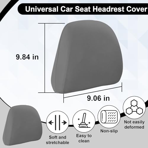 BFXM 2Pcs Car Seat Headrest Cover - Image 2