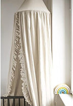Bed Canopy with Frills Reading Nook Game Tent - Image 5