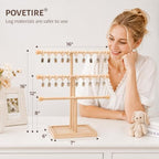POVETIRE Headband Holder Bow Organizer - Image 2