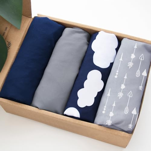 Baby Bassinet Sheets 4 Pack Compatible - Image 5