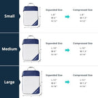 9 Set Compression Packing Cubes - Image 4