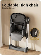 Babilous Baby High Chair, Foldable Feeding Chair - Image 4