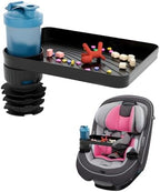SEVEN SPARTA Car Seat Tray for Kids Fit 3.1"-3.5"Cup Holders for Snack by SevenSparta