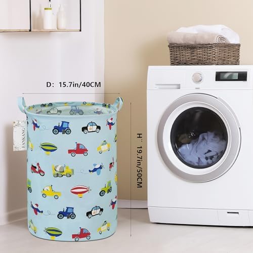 Storage Bin Foldable Nursery Organizer Basket Car - Image 2