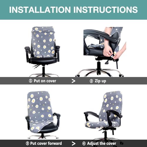 Melaluxe Office Chair Cover - Image 5