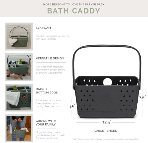 Parker Baby Co. Quick-Dry Bath Caddy Organizer - Image 4