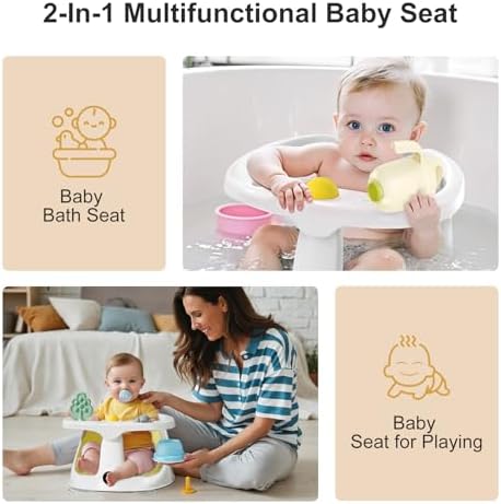 Baby Bath Seat, Bath Seats for Babies Sitting Up - Image 5