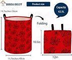 Kids Laundry Basket Spider Hamper - Image 2