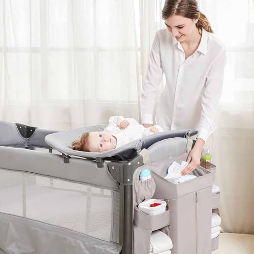 Diaper Organizer for Cribs And Changing Table, Hanging Diaper Caddy - Image 3