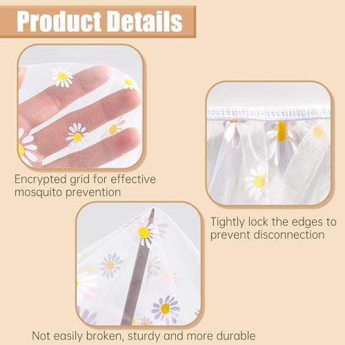 Baby Mosquito Net for Stroller Durable Protection Bug Netting Mesh Cover - Image 3