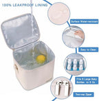 Breastmilk Cooler Bag with Ice Pack Fits 6 Baby Bottles Up to 9 Ounce, Baby - Image 2