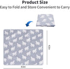 Non-Slip Baby Splat Mat for Under High Chair - Image 2