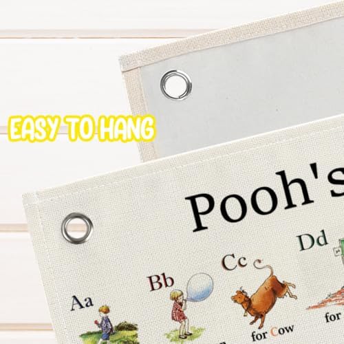 Alphabet Nursery Classroom Decor Play Room Decor Hanging Banner 30"x20" - Image 3