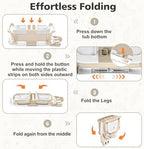 MoreFeel Collapsible Baby Bathtub - Image 5
