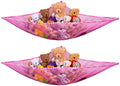 Handy Laundry Stuffed Animal Storage Hammock 2-Pack, Expandable Corner Net by Handy+Laundry