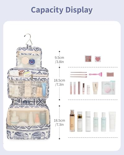 Narwey Hanging Travel Toiletry Bag - Image 3