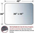 Yecaye Office Chair Mat for Hardwood Floor - Image 2