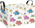 Rectangular Collapsible Cute Dinosaur Storage Basket Toy Organizer by LANGYASHAN