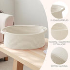 JMvicyroam Small Woven Basket, Empty Gift Basket - Image 3